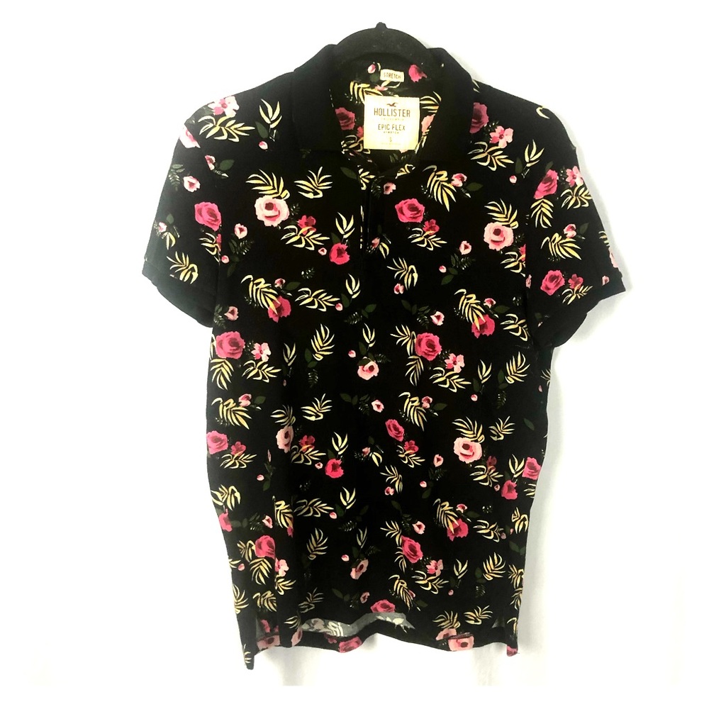 Floral Men’s Hollister Polo